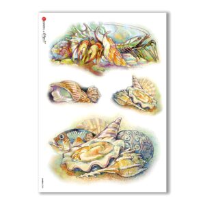 ANIMALS-0008. Animals Rice Paper for decoupage.