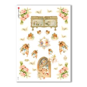 CULT-0119. Holy Rice Paper for decoupage.