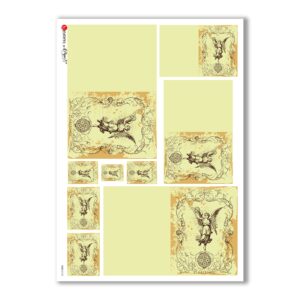 CULT-0122. Holy Rice Paper for decoupage.