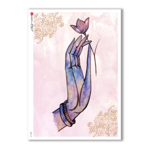 CULT-0136. Holy Rice Paper for decoupage.