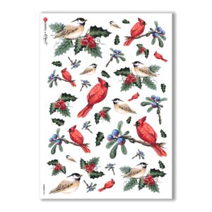 ANIMALS-0034. Animals Rice Paper for decoupage.