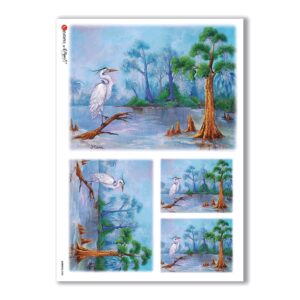 ANIMALS-0058. Animals Rice Paper for decoupage.