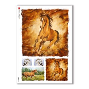 ANIMALS-0070. Animals Rice Paper for decoupage.