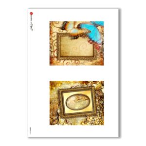 ALBUM-S-0015. Rice paper album small for decoupage.