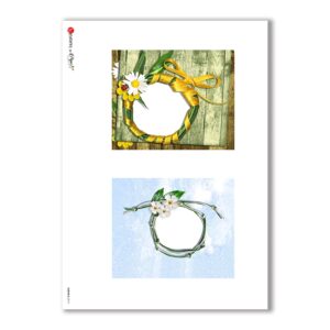ALBUM-S-0019. Rice paper album small for decoupage.