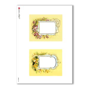 ALBUM-S-0043. Rice paper album small for decoupage.