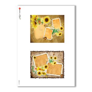 ALBUM-S-0048. Rice paper album small for decoupage.