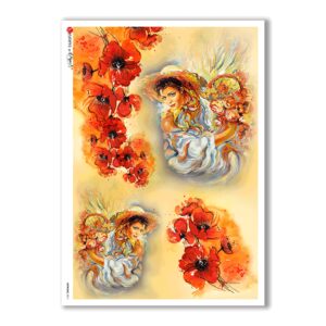 ARTWORK-0011. Artwork Rice Paper for decoupage.