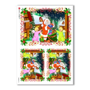 CHRISTMAS-0026. Christmas Rice Paper for decoupage.