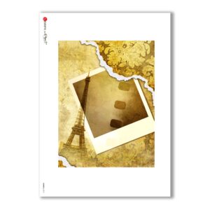 ALBUM-L-0012. Rice Paper album for decoupage.