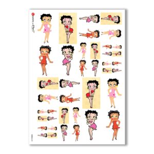 COMICS-0001. Rice Paper comics for decoupage.