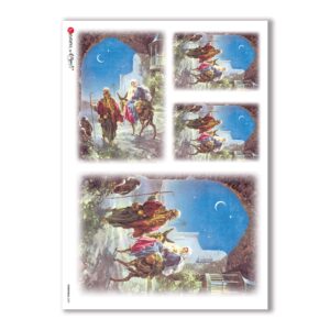 CHRISTMAS-0039. Christmas Rice Paper for decoupage.
