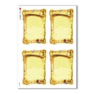 FRAME-0012. Rice Paper frame for decoupage.