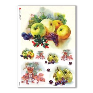 FOOD-0049. Rice Paper food for decoupage.