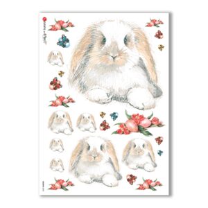 HOLIDAY-0032. Holiday Rice Paper for decoupage.