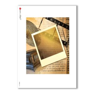 ALBUM-L-0016. Rice Paper album for decoupage.