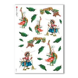 TALES-0003. Tales Rice paper for the decoupage.