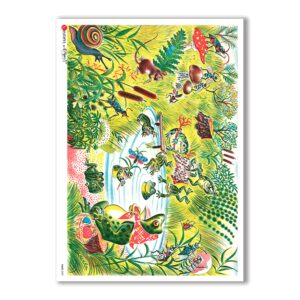 TALES-0020. Tales Rice paper  for the decoupage.