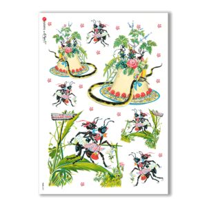 TALES-0021. Tales Rice paper  for the decoupage.