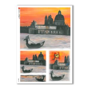 VIEWS-0009. Landscape Rice paper  for the decoupage.