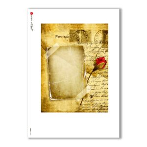 ALBUM-L-0020. Rice Paper album for decoupage.