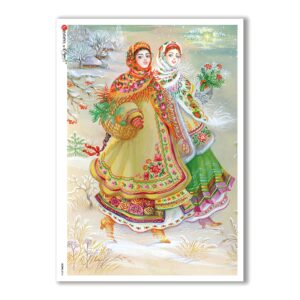 SCENE-0014. Pictorial Rice Paper for decoupage.