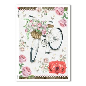 SCENE-0027. Pictorial Rice Paper for decoupage.