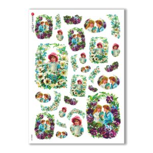 SCENE-0039. Pictorial Rice Paper for decoupage.