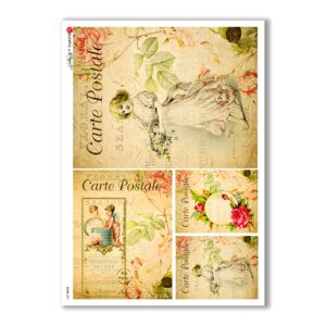 SCENE-0051. Pictorial Rice Paper for decoupage.