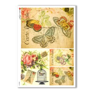 SCENE-0053. Pictorial Rice Paper for decoupage.