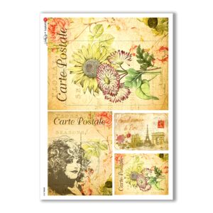 SCENE-0055. Pictorial Rice Paper for decoupage.