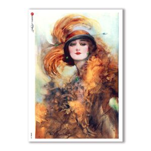 SCENE-0067. Pictorial Rice Paper for decoupage.
