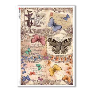 ANIMALS-0122. Animals Rice Paper for decoupage.