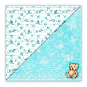 IWASBORNBLUE - 007. Scrapbooking foglio singolo