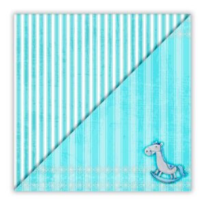 IWASBORNBLUE - 009. Scrapbooking foglio singolo