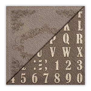 LEATHER - 009. Scrapbooking foglio singolo