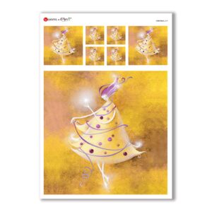 CHRISTMAS-0169. Christmas Rice Paper for decoupage.