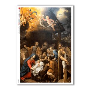 CULT-0145. Holy Rice Paper for decoupage.