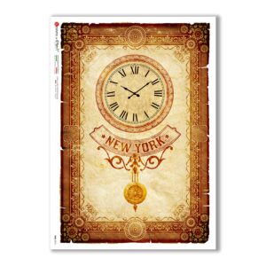 TIME-0015. Watches Rice paper for the decoupage.