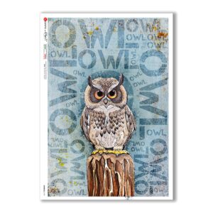 ANIMALS-0139. Animals Rice Paper for decoupage.