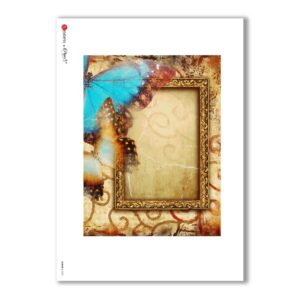 ALBUM-L-0029. Rice Paper album for decoupage.