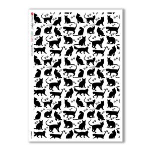 ANIMALS-0158. Animals Rice Paper for decoupage.