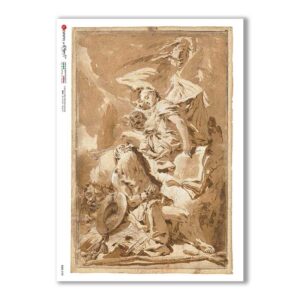 CULT-0158. Holy Rice Paper for decoupage.