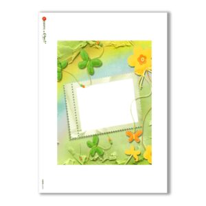 ALBUM-L-0033. Rice Paper album for decoupage.