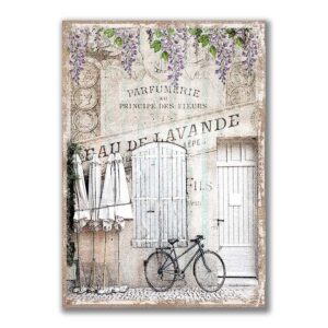 GF-COUNTRY-007. Rice paper large format