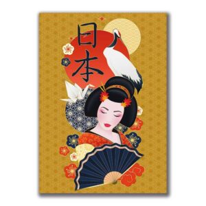 GF-FOLK-007. Rice paper large format