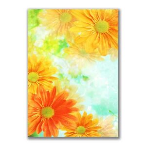 GF-FLOWERS-003. Rice paper large format