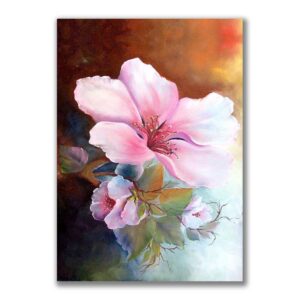 GF-FLOWERS-005. Rice paper large format
