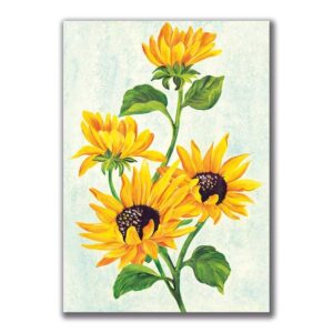 GF-FLOWERS-007. Rice paper large format