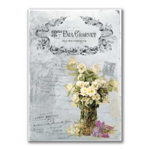 GF-FLOWERS-024. Rice paper large format